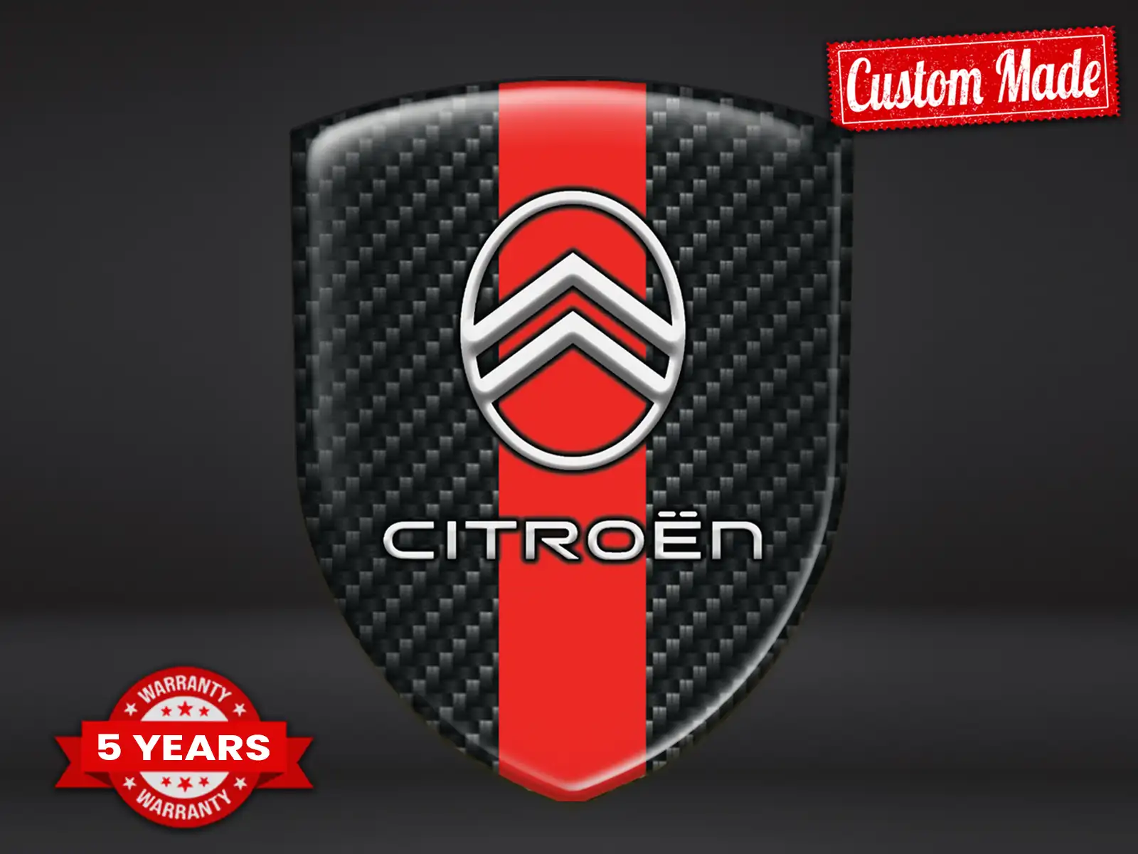 Citroen Sticker Porte Auto Résistant Limité Qualité